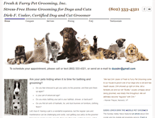 Tablet Screenshot of freshandfurry.com
